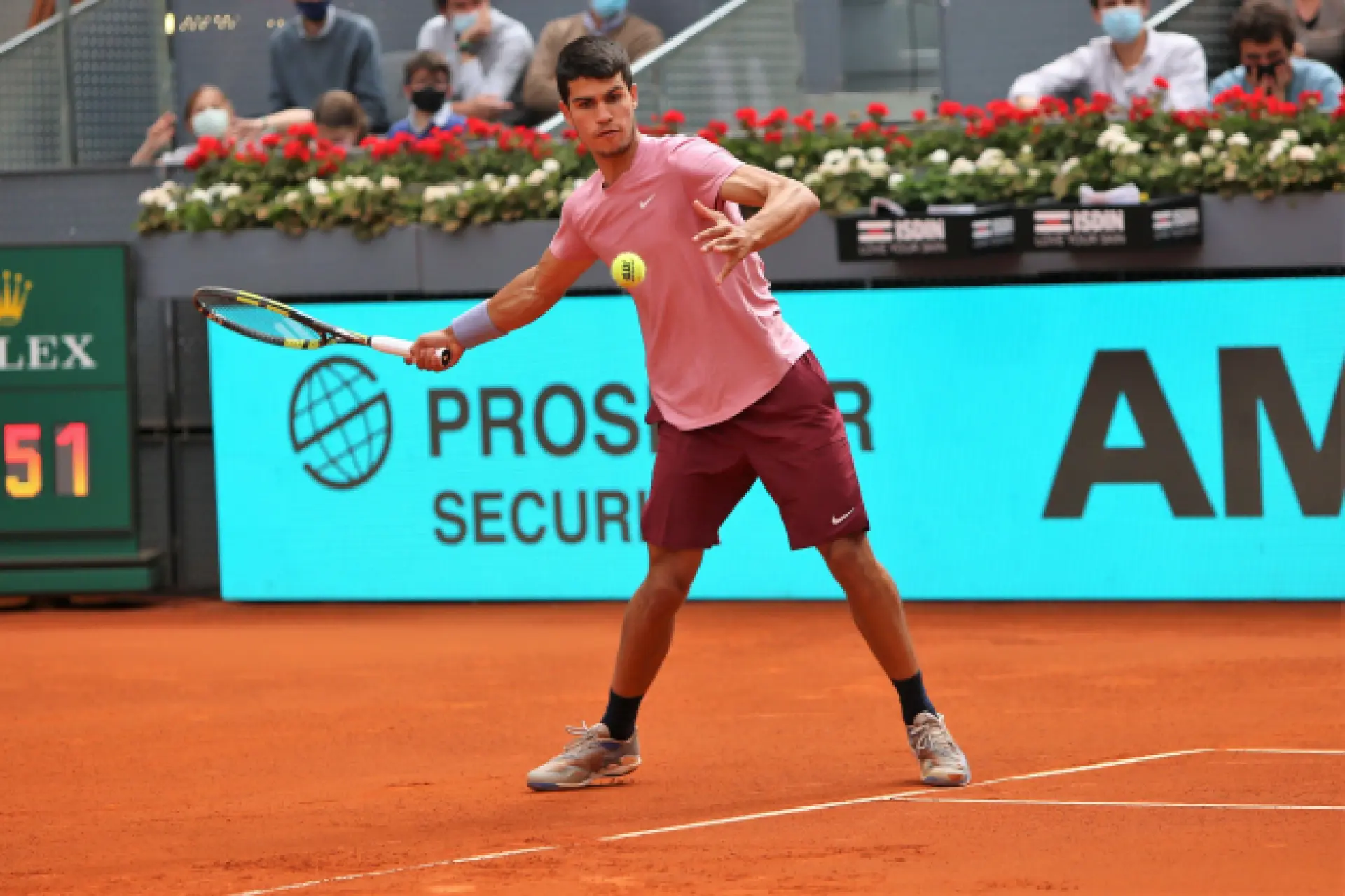 Carlos Alcaraz On Clay