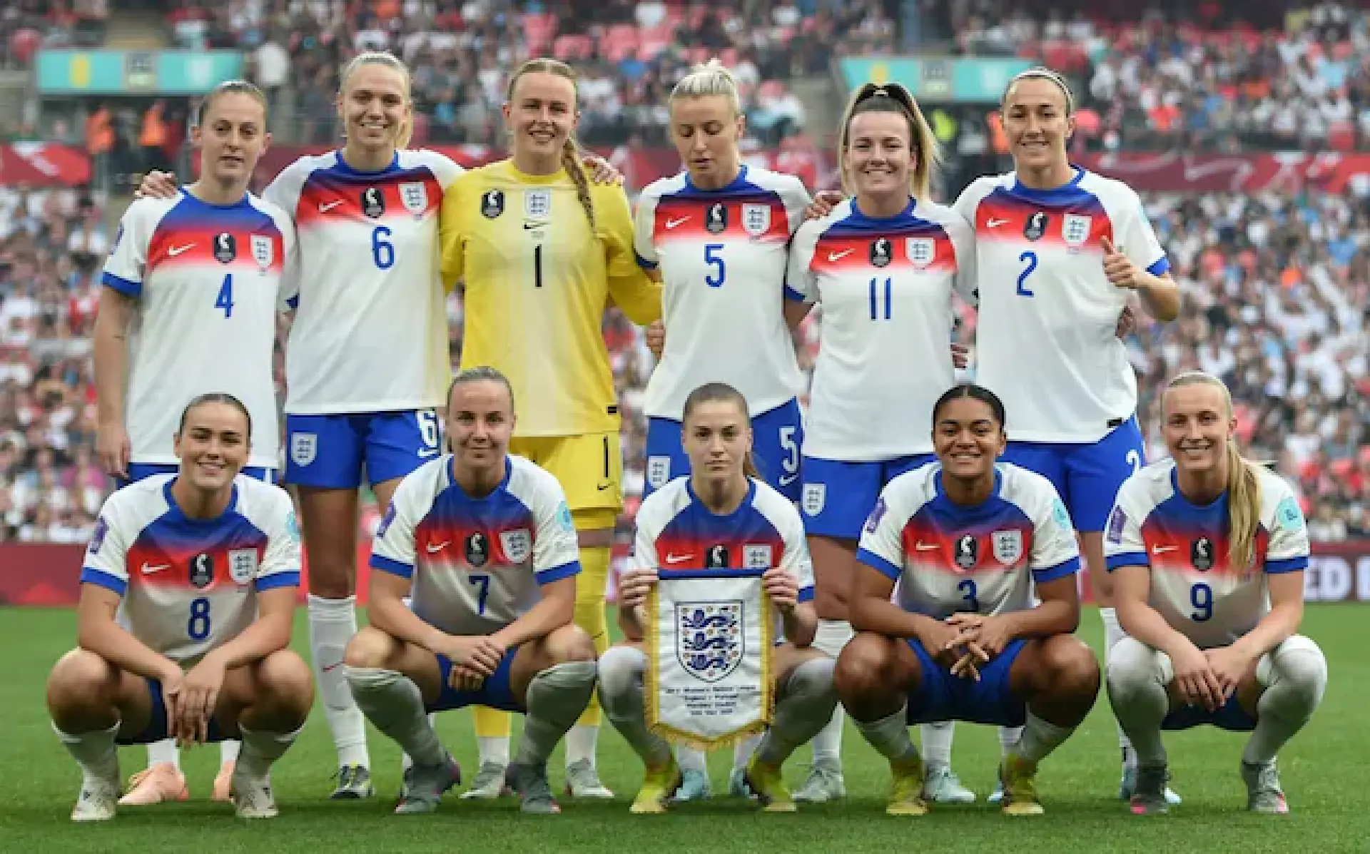 English Women's Soccer Team