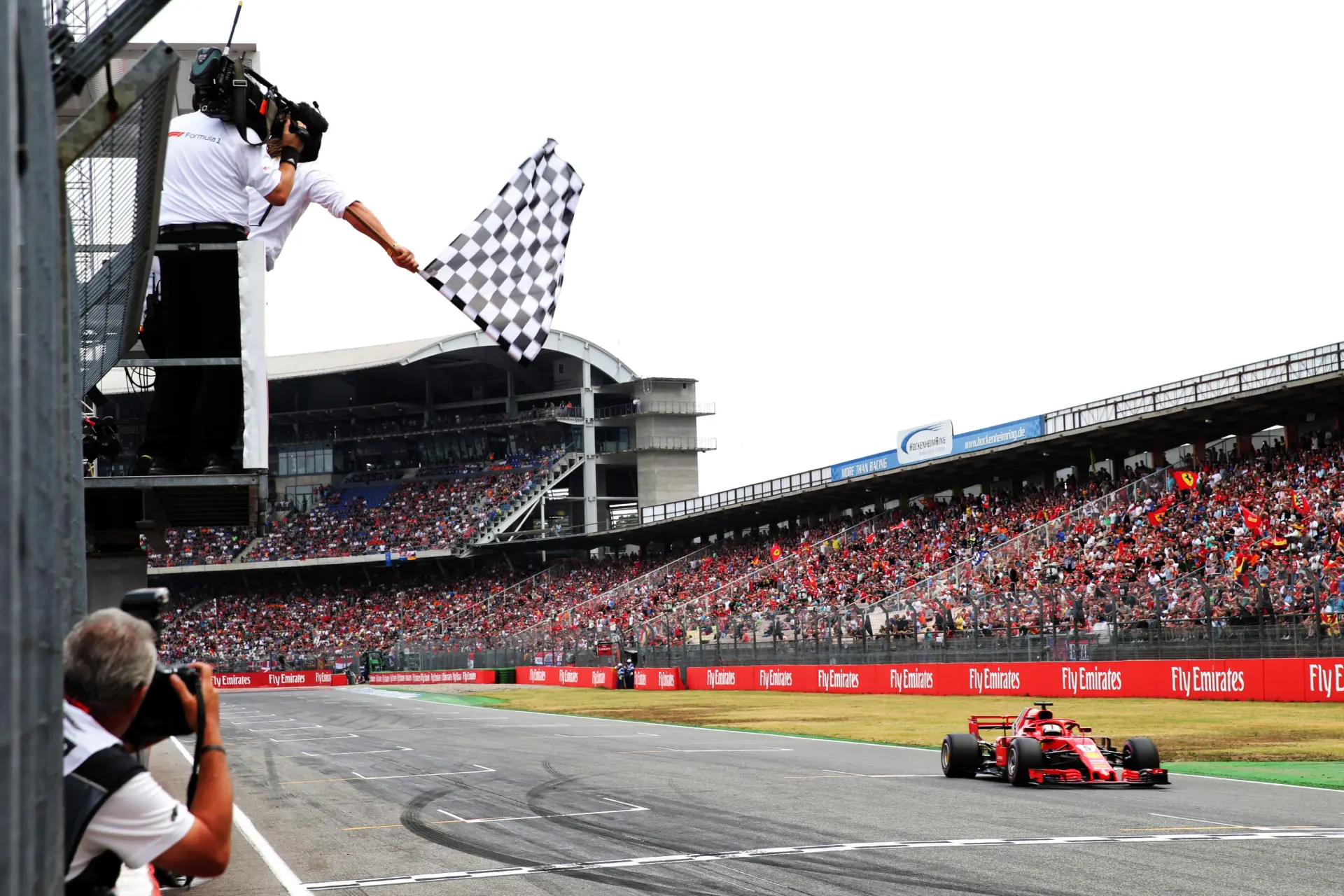 F1 schedule, Formula One chequered flag