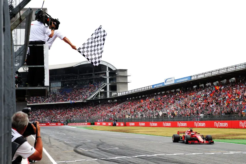 F1 schedule, Formula One chequered flag